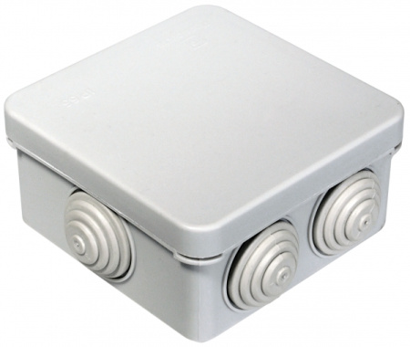 Коробка "Промрукав" распределительная для о/п 80*80*40 Коробка "Промрукав" распределительная для о/п 80*80*40